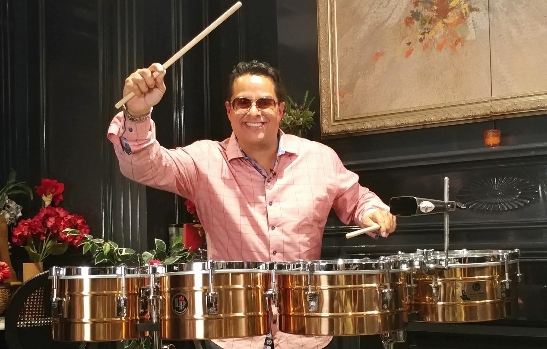 Tito Puente jr drumming
