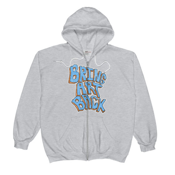 Bring art back hoodie
