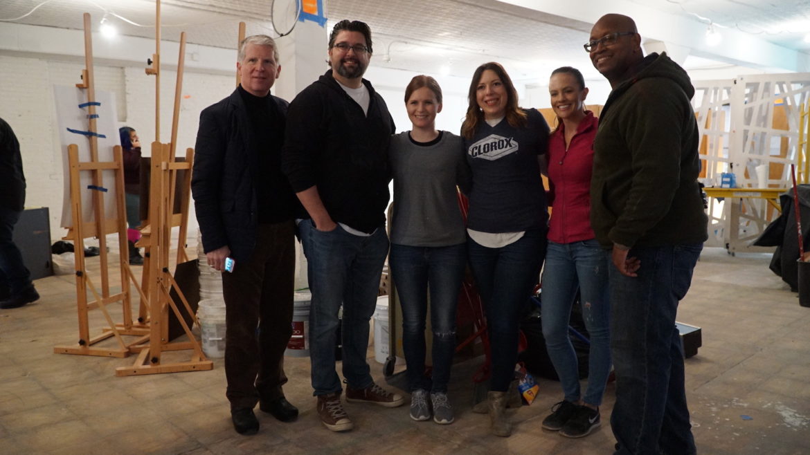 thrive collaborating with Clorox