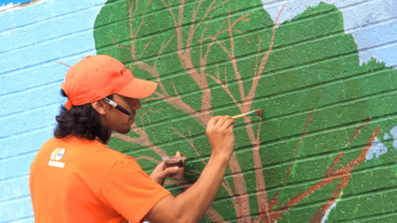 kekoa painting mural