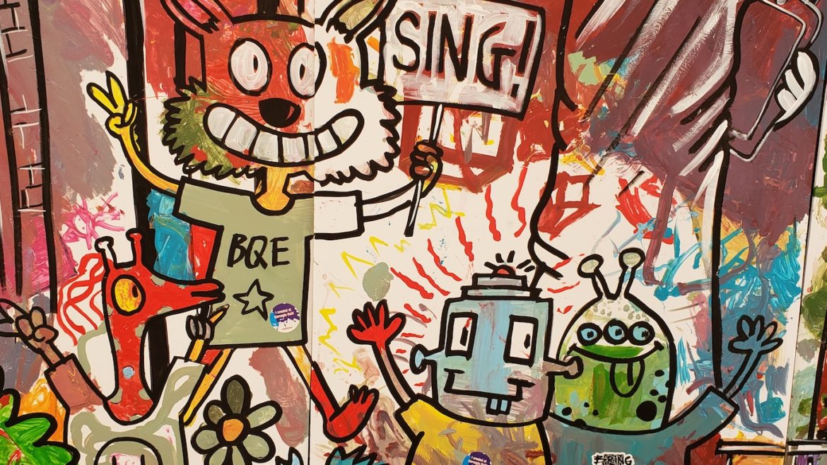 carnegie hall sing painting