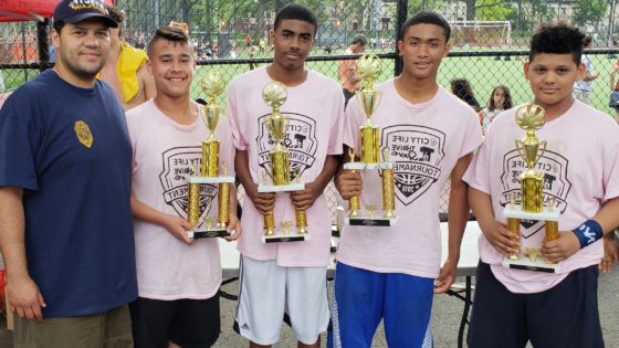 thrive sports basketball tournament winners