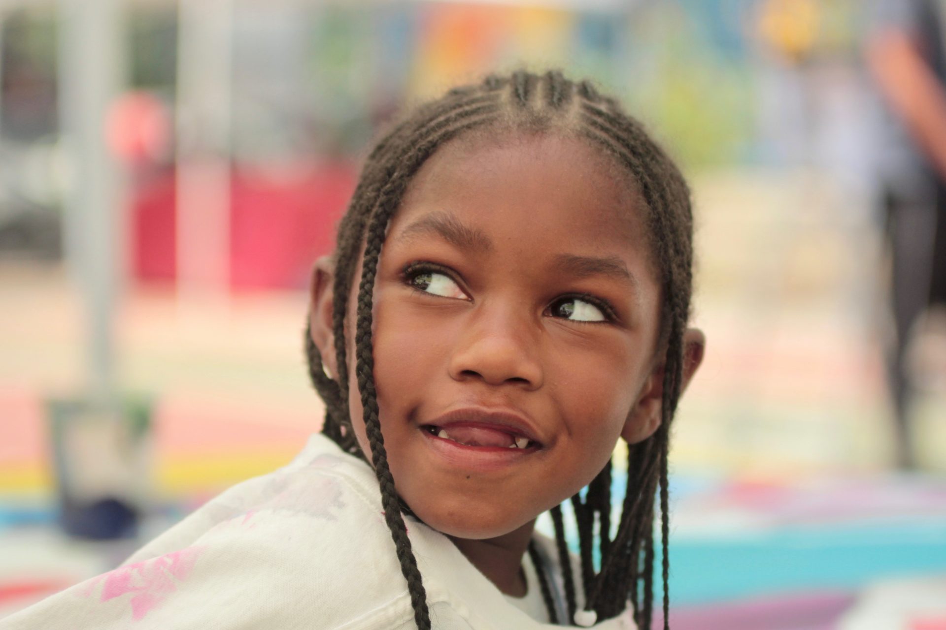 smiling girl