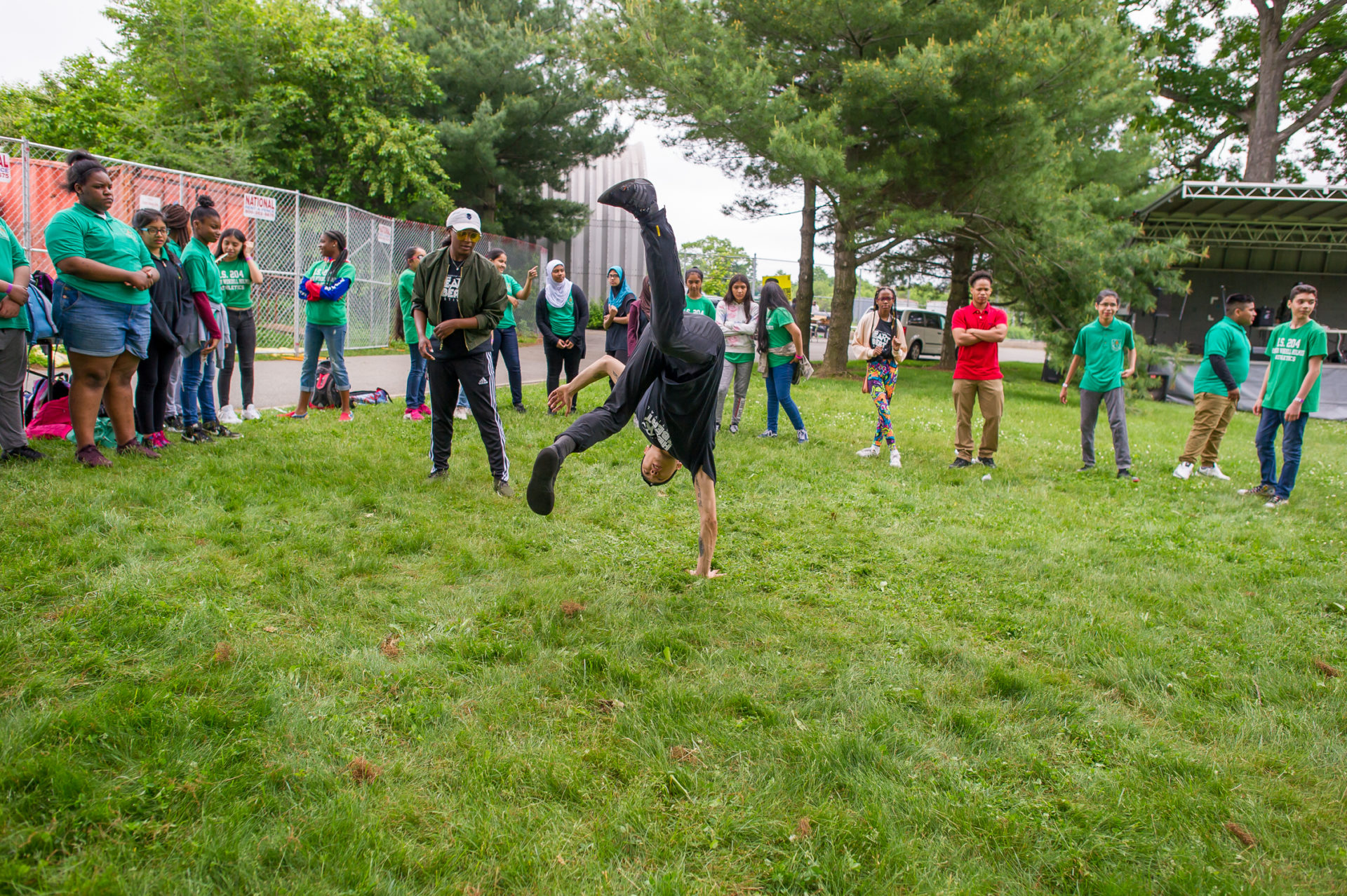 flipping in the park