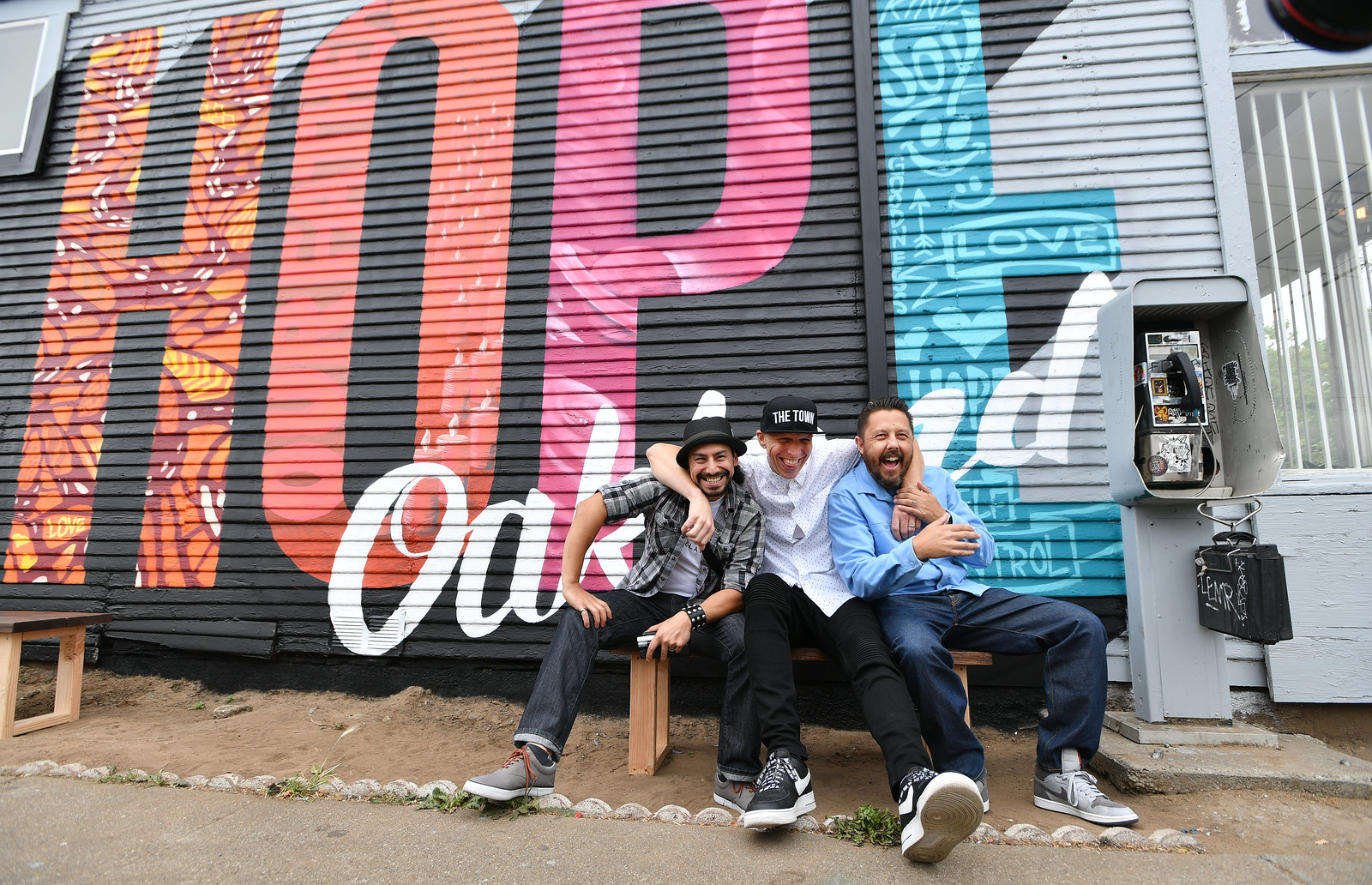 Thrive Collective artists and mentors in Oakland