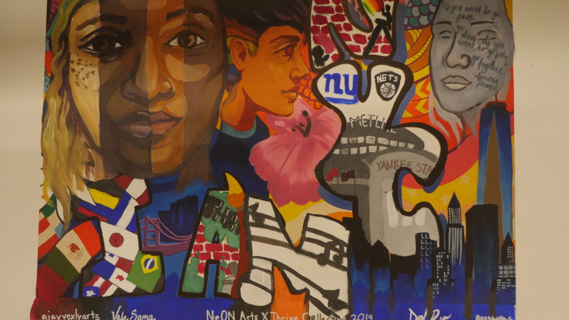 NYC Mayors Fund Thrive x NeON Arts