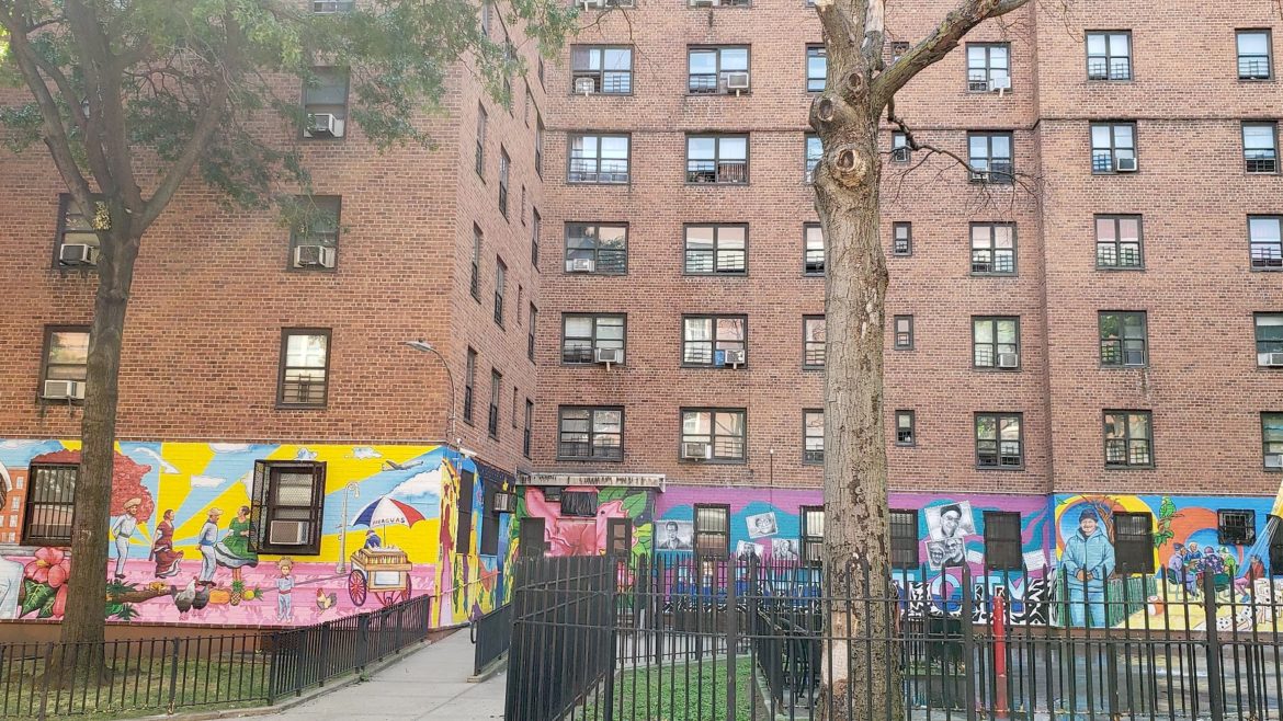 Lillian Wald Senior Center full mural
