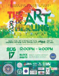 Art of Healing 2019 Harlem Flyer
