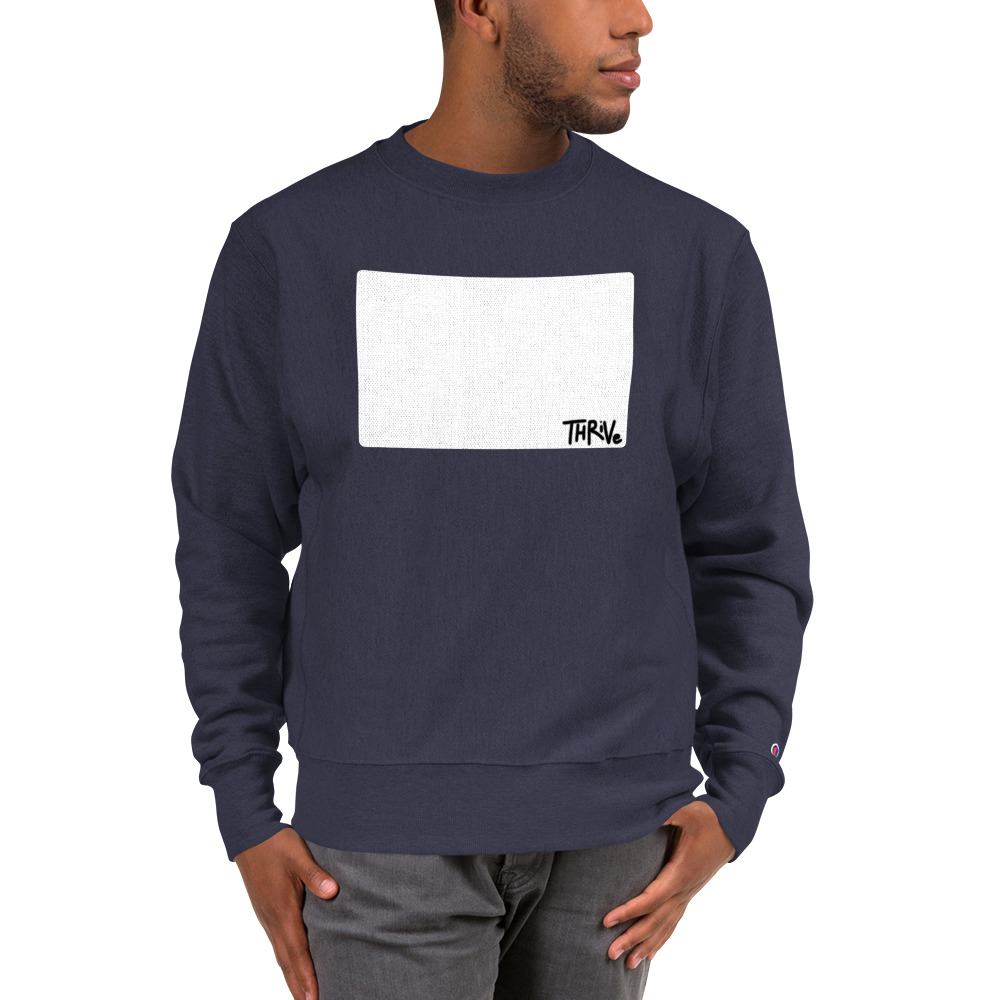 Download Thrive X Champion Blank Canvas Sweatshirt - Thrive Collective