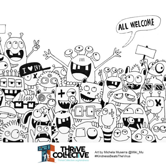 "All Welcome" Coloring Sheet