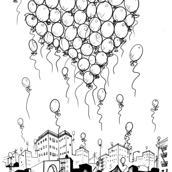 "Love Rises" Coloring Sheet