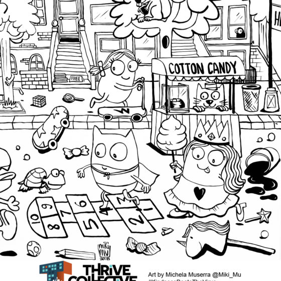 "Joralemon Street" Coloring Sheet