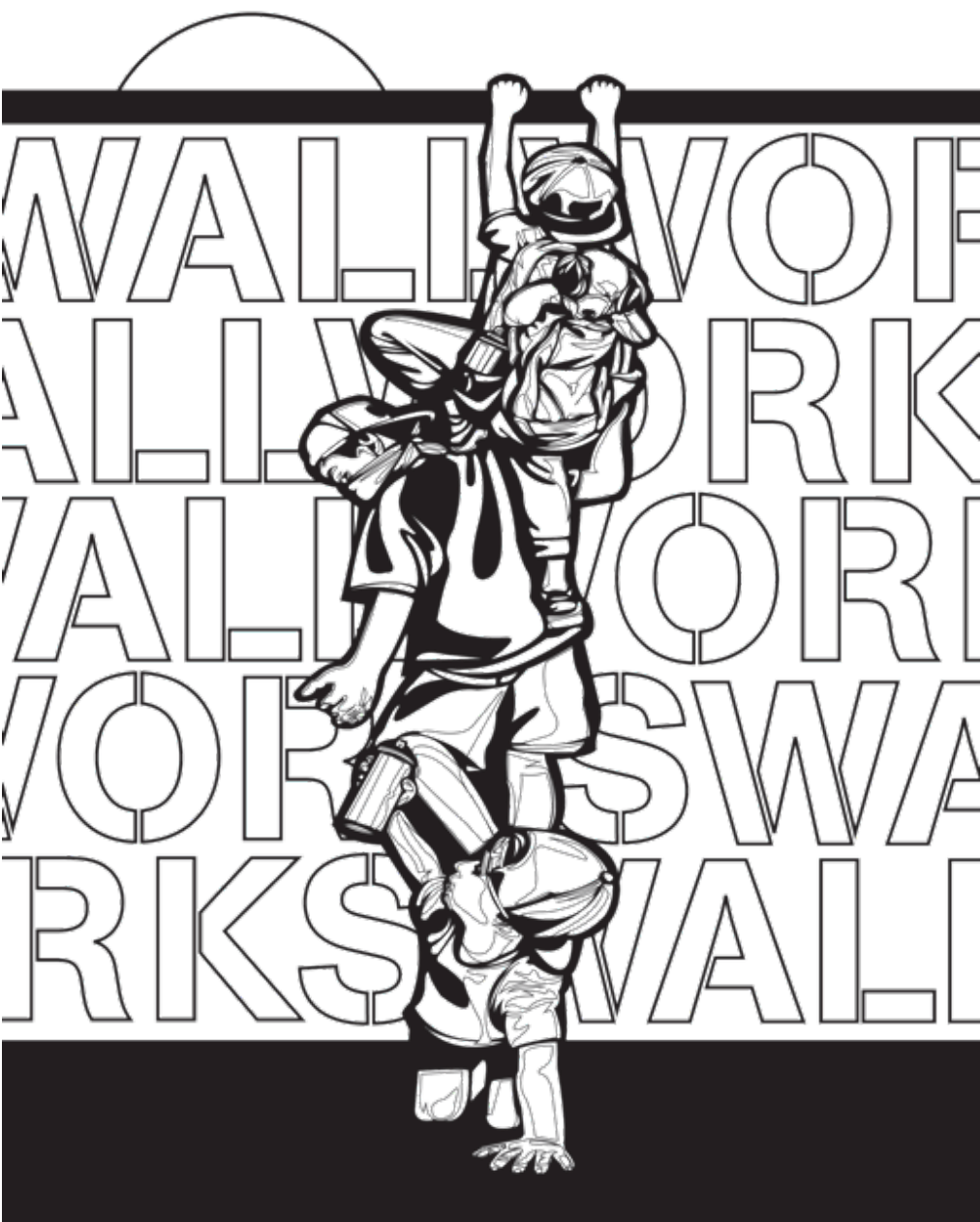 Quarantine Coloring Book by WallWorks NY