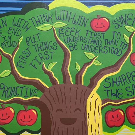 PS 78 Makeover: 7 Healthy Habits Tree